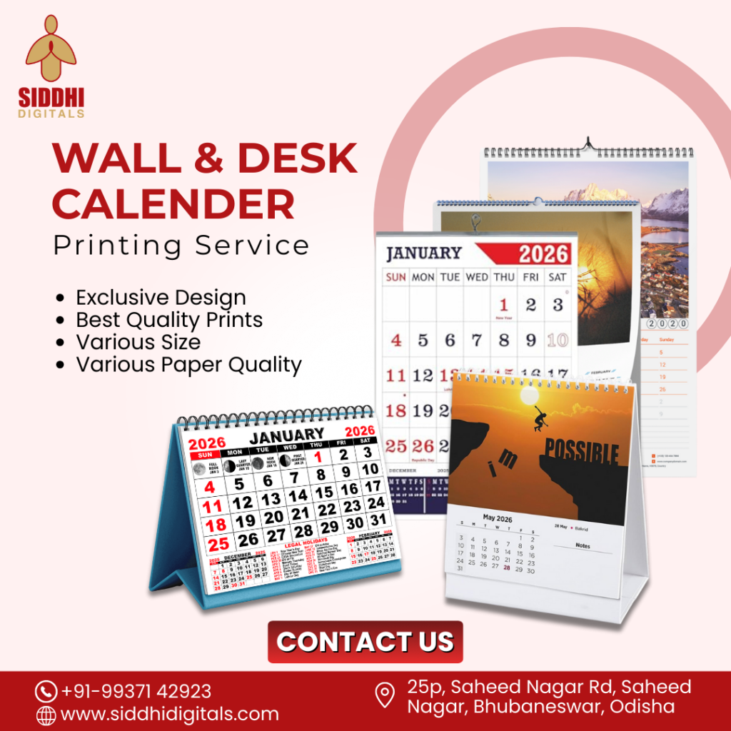 WALL & DESK CALENDER