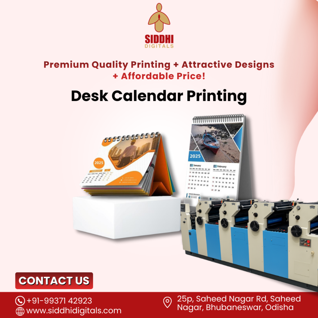 Desk Calendar Printing