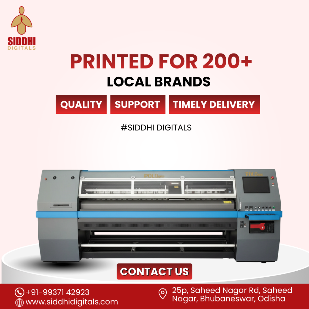 PRINTED FOR 200+ LOCAL BRANDS